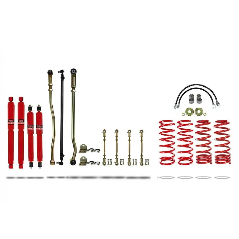 Pedders 4 Inch Suspension Lift Kit. Nissan Patrol, Y61, LWB, NON-ABS  EXCEPT 3.0 Di - 803099