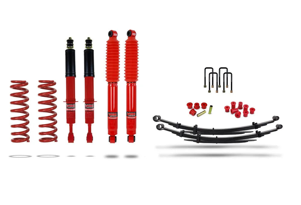 Pedders Heavy Duty Load Carrying and Towing Suspension Kit. Toyota Hilux Mk6 and 7 - 803157