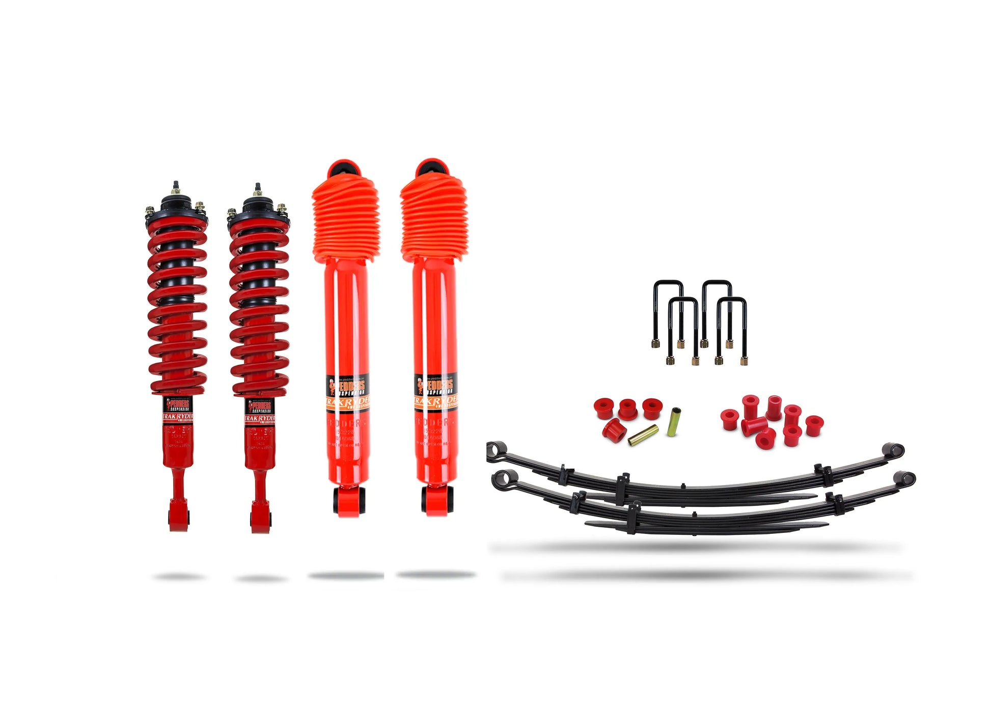 Pedders 1.75 Inch Suspension Lift kit. With Assembled Heavy Duty Front Struts. Toyota Hilux MK6 and 7 - 803161HF