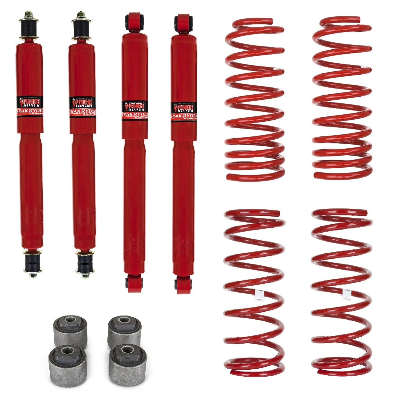 Pedders 2 Inch Suspension Lift Kit. With LONG TRAVEL Foam Cell Shocks. Nissan Patrol, Y61 LWB, 3.0 Di ONLY - 803172