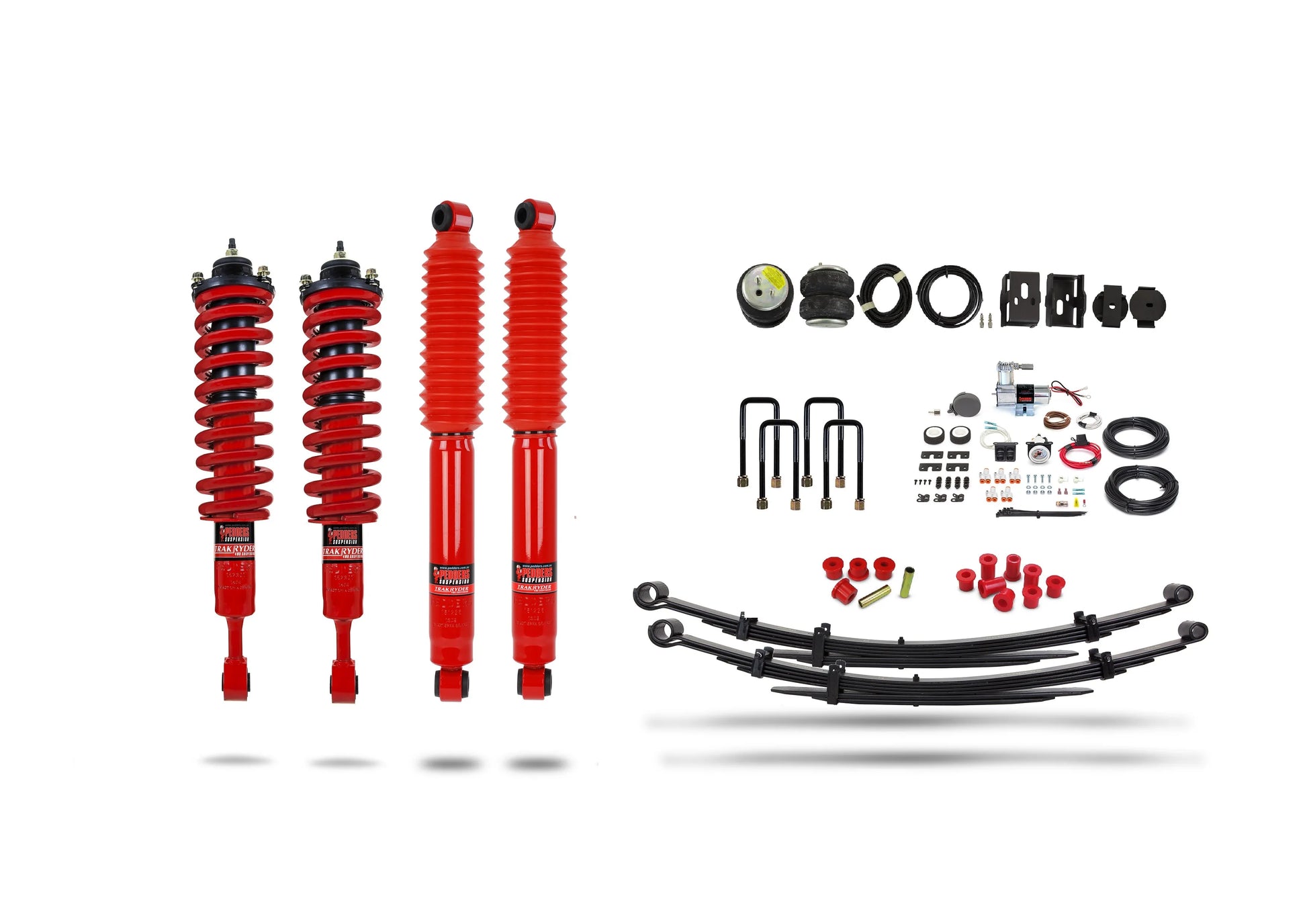 Pedders Demountable Camper Suspension Kit. Toyota Hilux Mk6 and 7 - 803194