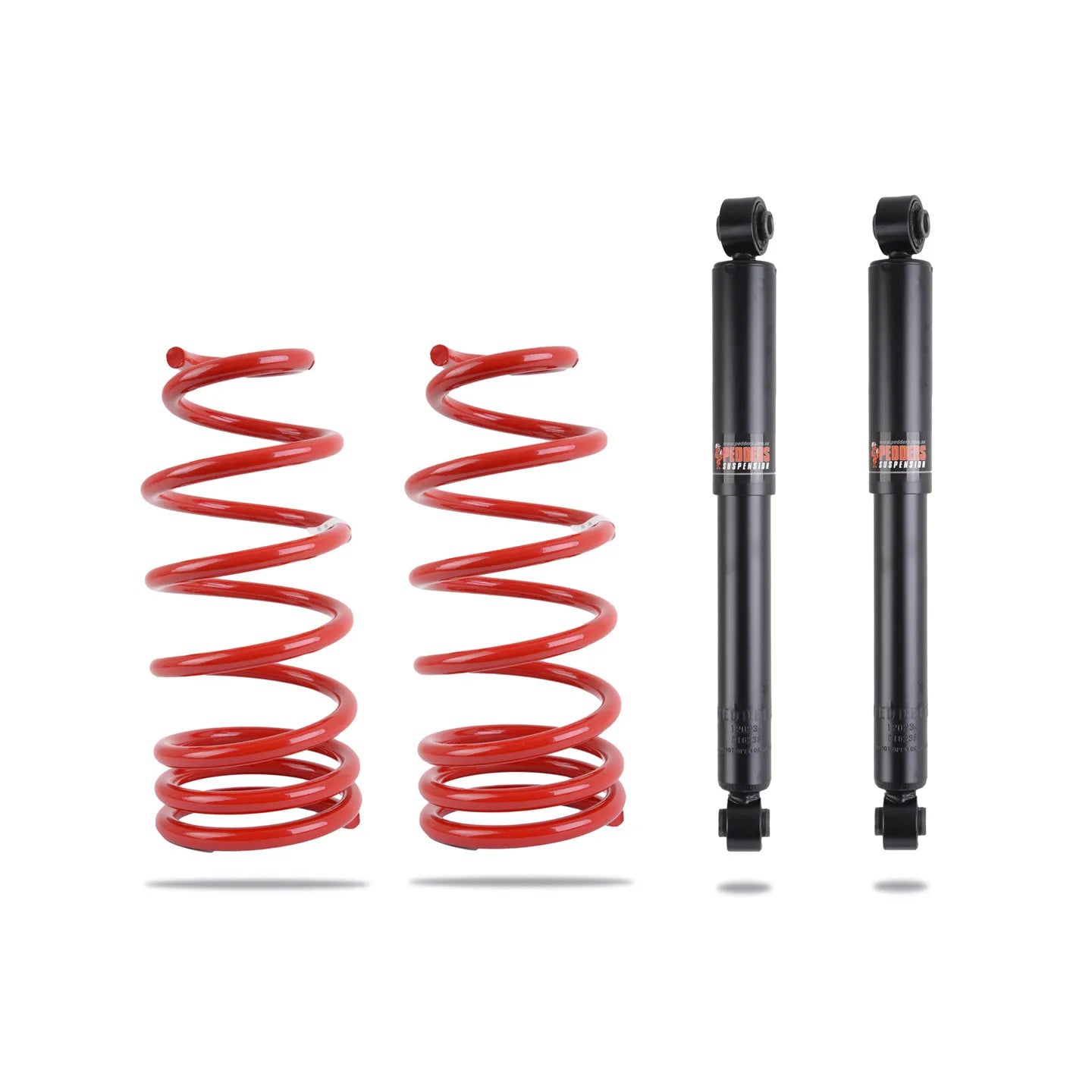 Pedders Rear Suspension Conversion Kit. Heavy duty / raised. Kia Sorento 2002-2007 (June) - 803206