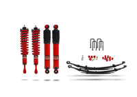 Pedders Heavy Duty Load Carrying and Towing  Suspension Kit. With Foam Cell Shocks & Assembled Front Struts. Toyota Hilux MK8 & MK9 - Adjustable Foam  Cell Shocks - 803239A