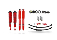 Pedders Heavy Duty Load Carrying and Towing Suspension Kit. With Addtional Air Bags. With Foam Cell Shocks & Assembled Front Struts. Toyota Hilux MK8 & MK9 - Parabolic Leaf Springs - 803240P