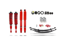 Pedders Heavy Duty Load Carrying and Towing Suspension Kit. With Addtional Air Bags. With Foam Cell Shocks & Assembled Front Struts. Toyota Hilux MK8 - 803240
