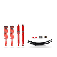 Pedders 1.75 Inch Heavy Duty Load Carrying and Towing Kit. With Assembled Foam Cell Struts. Isuzu D-Max - 803246