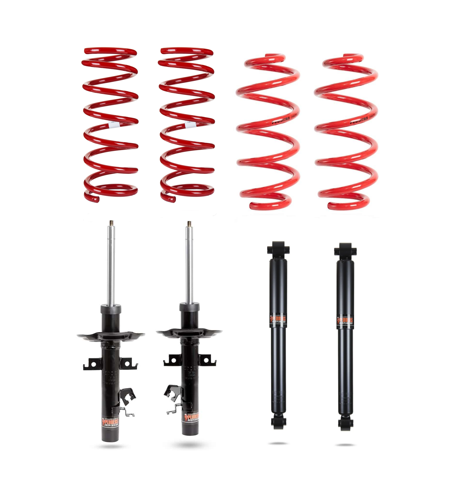 Pedders 1.5 Inch Suspension Lift Kit. Nissan X-Trail T32. 1.6 Diesel Models ONLY - 803354
