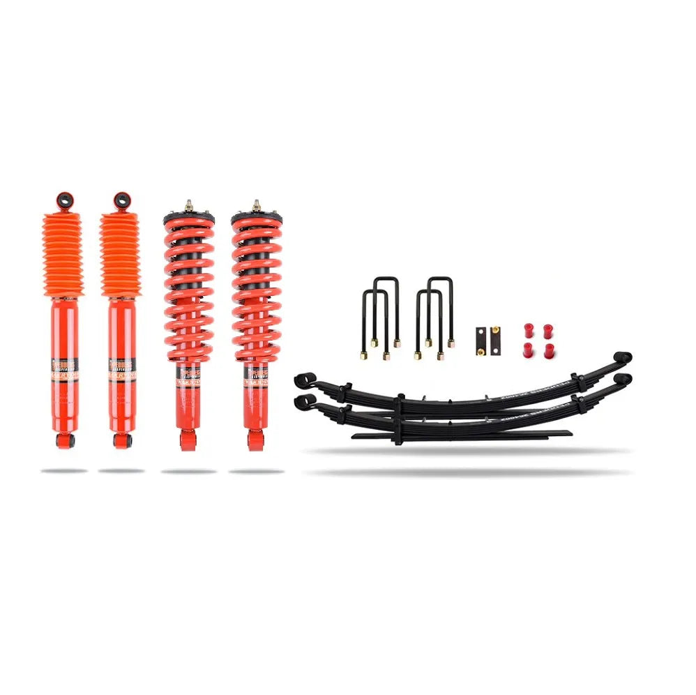 Pedders 1.75 Inch Heavy Duty Load Carrying and Towing Kit. With Assembled Foam Cell Struts. Isuzu D-Max - 803410