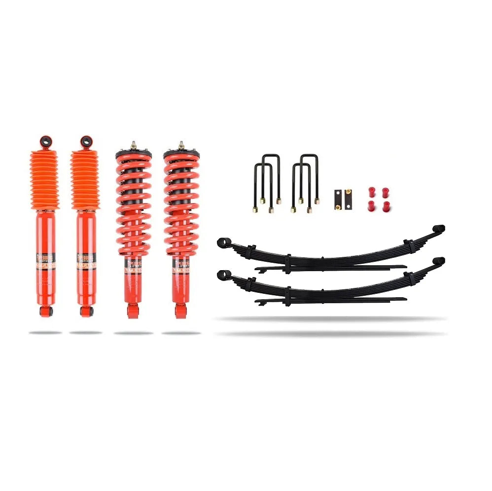 Pedders 1.75 Inch Extra Heavy Duty Load Carrying and Towing Kit. With Assembled Foam Cell Struts. Isuzu D-Max - 803411