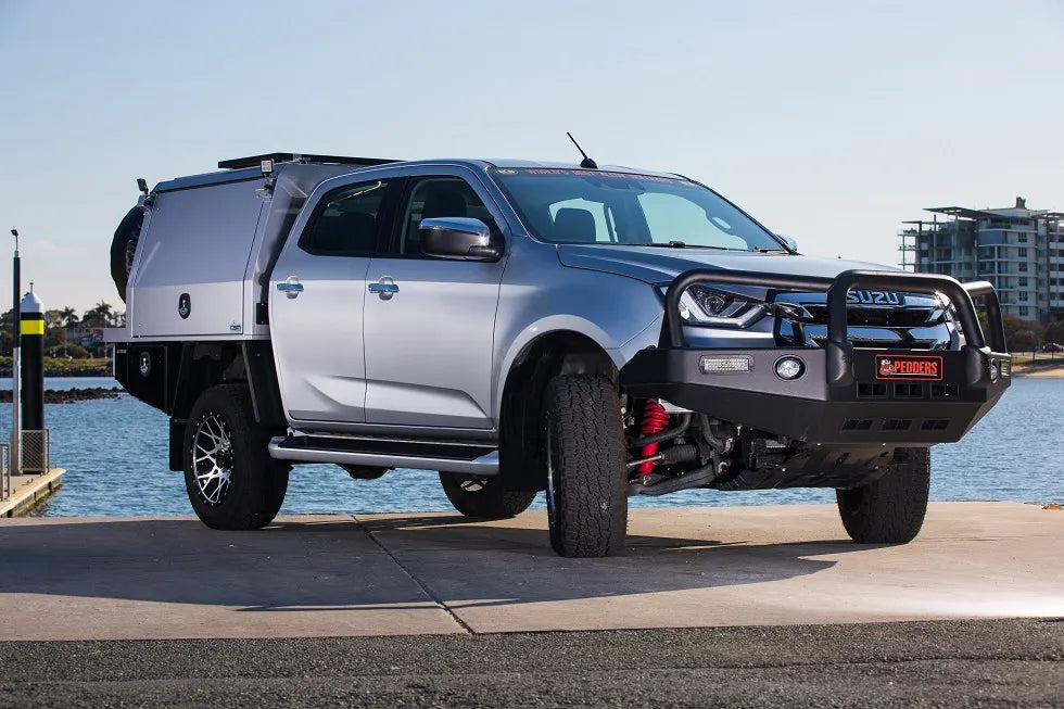 Pedders 1.75 Inch Extra Heavy Duty Load Carrying and Towing Kit. With Assembled Foam Cell Struts. Isuzu D-Max - 803411