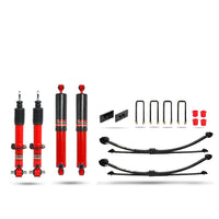 Pedders 2 Inch Suspension Lift Kit with Adjustable Foam Cell Shocks and Parabolic Leaf Springs. Ford Ranger 2023 on. 3.0 V6 models - 803528PA