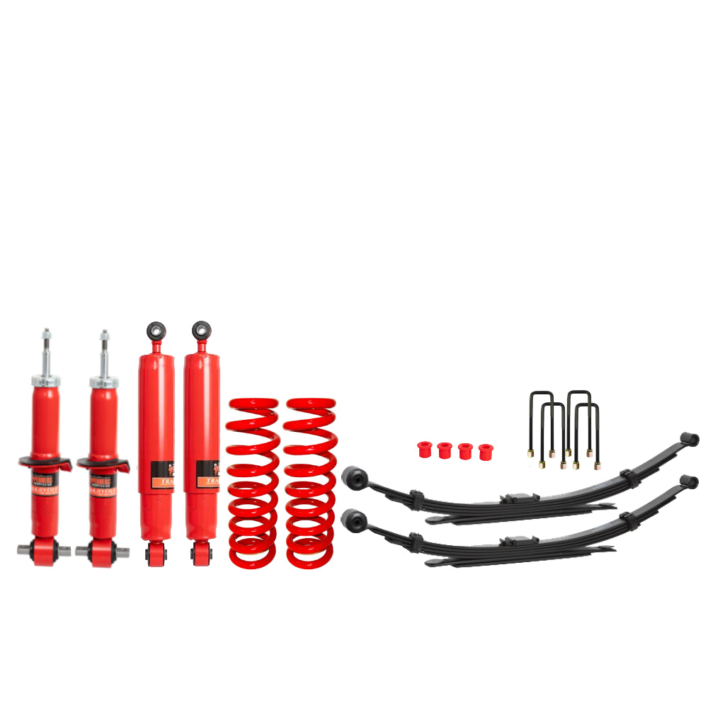 Pedders 2 Inch Heavy Duty Load Carrying and Towing Kit with Heavy Duty Front. Volkswagen Amarok 2023 on. 3.0 V6 models - 803596HF