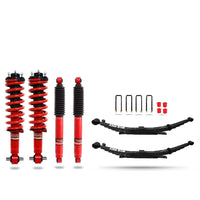 Pedders 2 Inch Extra Heavy Duty Load Carrying and Towing Kit. With Assembled Foam Cell Struts . Volkswagen Amarok 2023 on. 3.0 V6 models - 803603