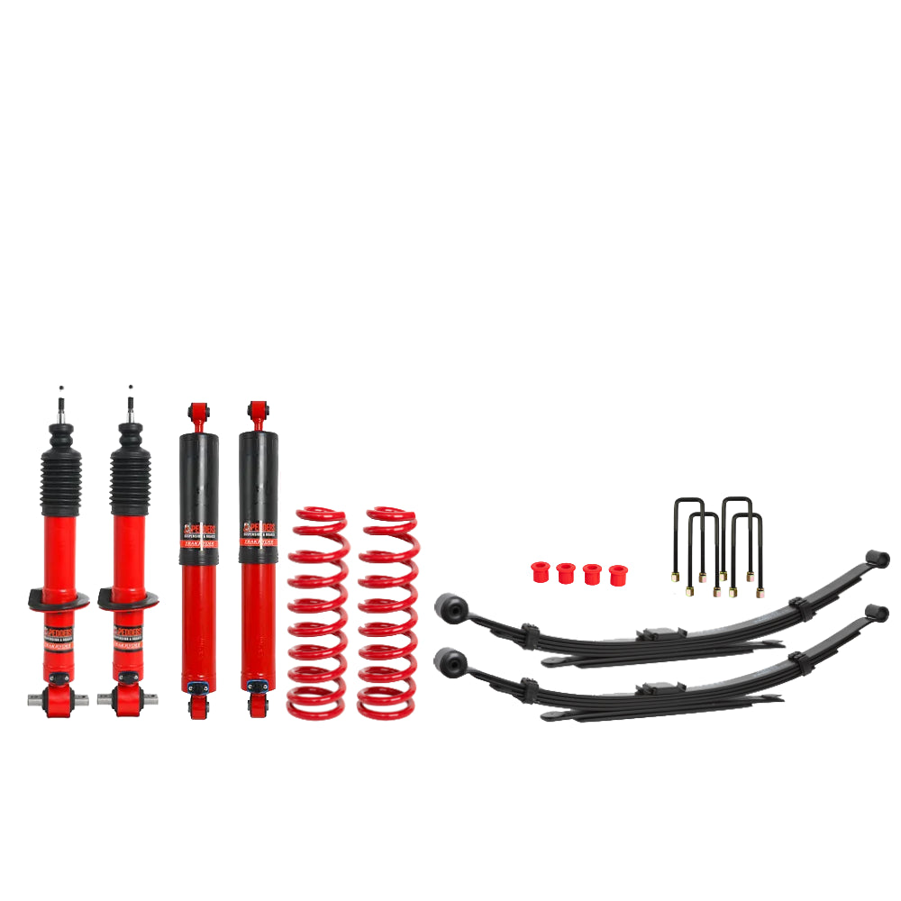 Pedders 2 Inch Heavy Duty Load Carrying and Towing Kit with Adjustable Foam Cell Shocks. Volkswagen Amarok 2023 on. 2.0 models - 803609A