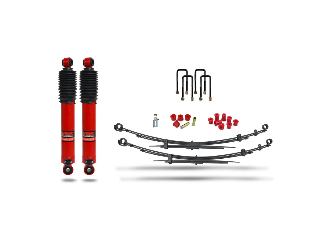 Pedders Heavy Duty Load Carrying and Towing Kit. Toyota Hilux MK8 & MK9 - Adjustable Foam Cell Shocks - 803637A