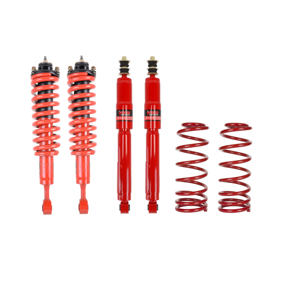 Pedders 1.5 Inch Heavy Duty Load Carrying and Towing Suspension Kit with Assembled Front Struts - 803692