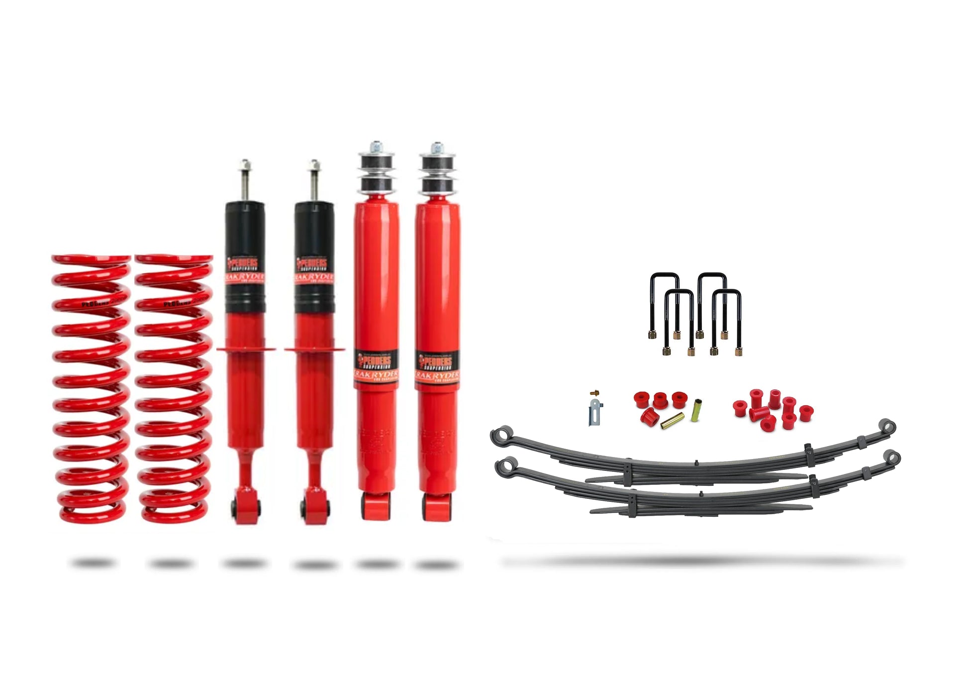 Pedders Heavy Duty Load Carrying and Towing Suspension Kit. Toyota Hilux GR Sport - 803708
