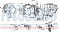 Kompressori, ilmastointilaite - 890650