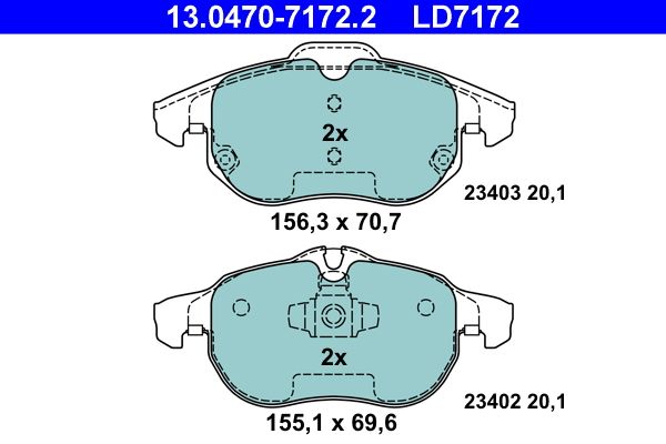 Jarrupala, levyjarru - 13.0470-7172.2