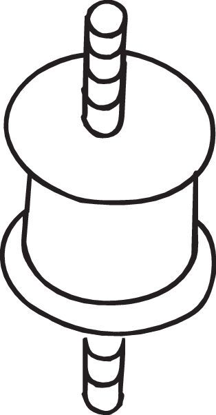 Pidike, pakoputkisto - 255-038