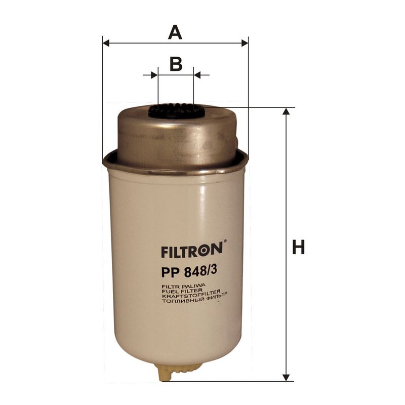 Degvielas filtrs - PP 848/3