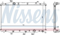 Motora dzesēsanas radiators - 68092