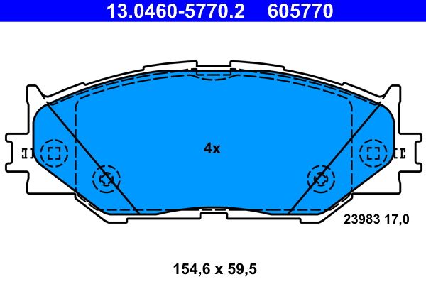 Jarrupala, levyjarru - 13.0460-5770.2