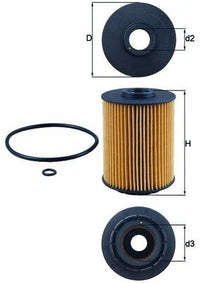 Eļļas filtrs - OX 356D