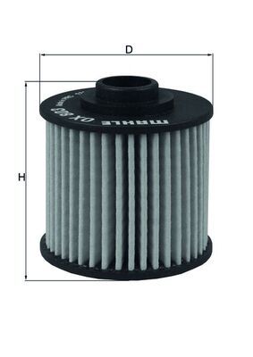 Eļļas filtrs - OX803