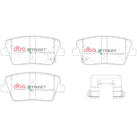 Brake Pads Street Performance | Rear Axle - DB15013SP