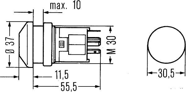 Slēdzis - 6EF 003 916-061