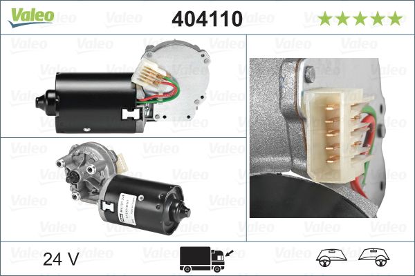 Stiklu tīrītāju motors - 404110
