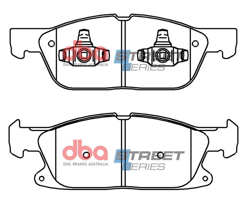 Brake Pads Street Series Ceramic | Front Axle - DB15089SS
