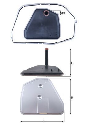 Hidraulikas filtrs, Automātiskā pārnesumkārba - HX 164D1