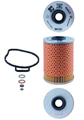 Eļļas filtrs - OX 151D