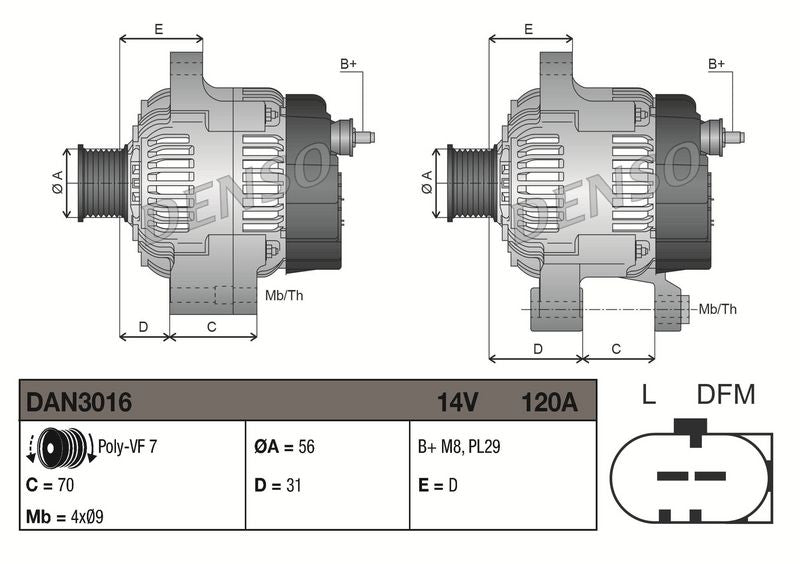 Laturi - DAN3016