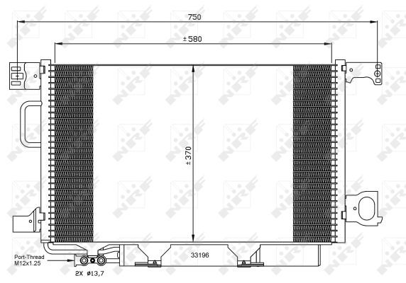 Lauhdutin, ilmastointilaite - 35623