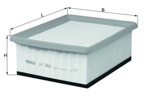 Gaisa filtrs - LX 1568