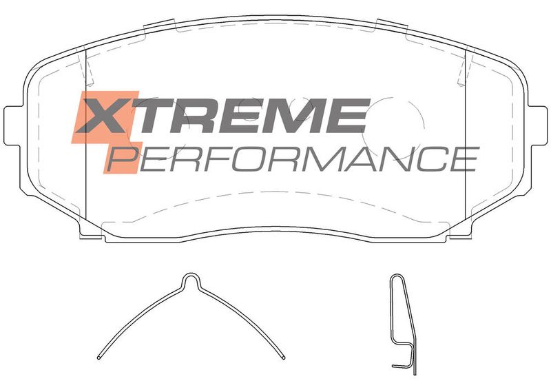 Brake Pads Xtreme Performance | Front Axle - DB1916AXP