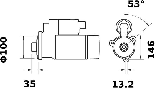 Starteris - MS 286