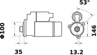 Starteris - MS 286