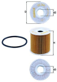 Eļļas filtrs - OX 346D