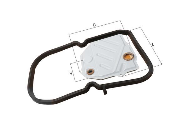 Hidraulikas filtrs, Automātiskā pārnesumkārba - HX 46D2