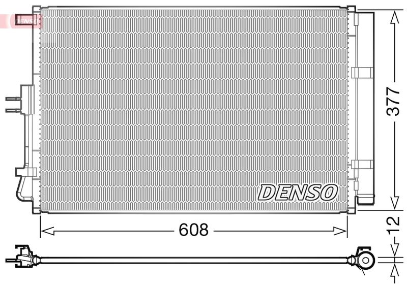 Lauhdutin, ilmastointilaite - DCN43003
