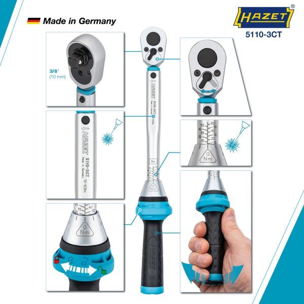 Griezes momenta mērīšanas instrumenti - 5110-3CT