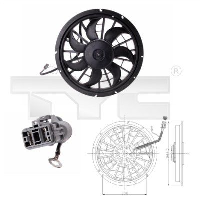 Ventilators, Motora dzesēšanas sistēma - 838-0001