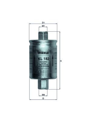 Degvielas filtrs - KL 182