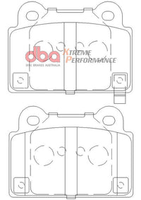 Brake Pads Xtreme Performance | Rear Axle - DB2215XP