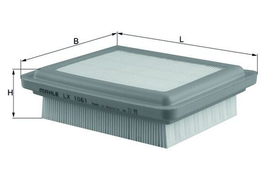Gaisa filtrs - LX 1061