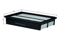 Gaisa filtrs - LX 1688